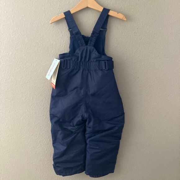 Cat & Jack NEW Heavyweight Snow Bibs - Navy Blue - 18M - Picture 8 of 9